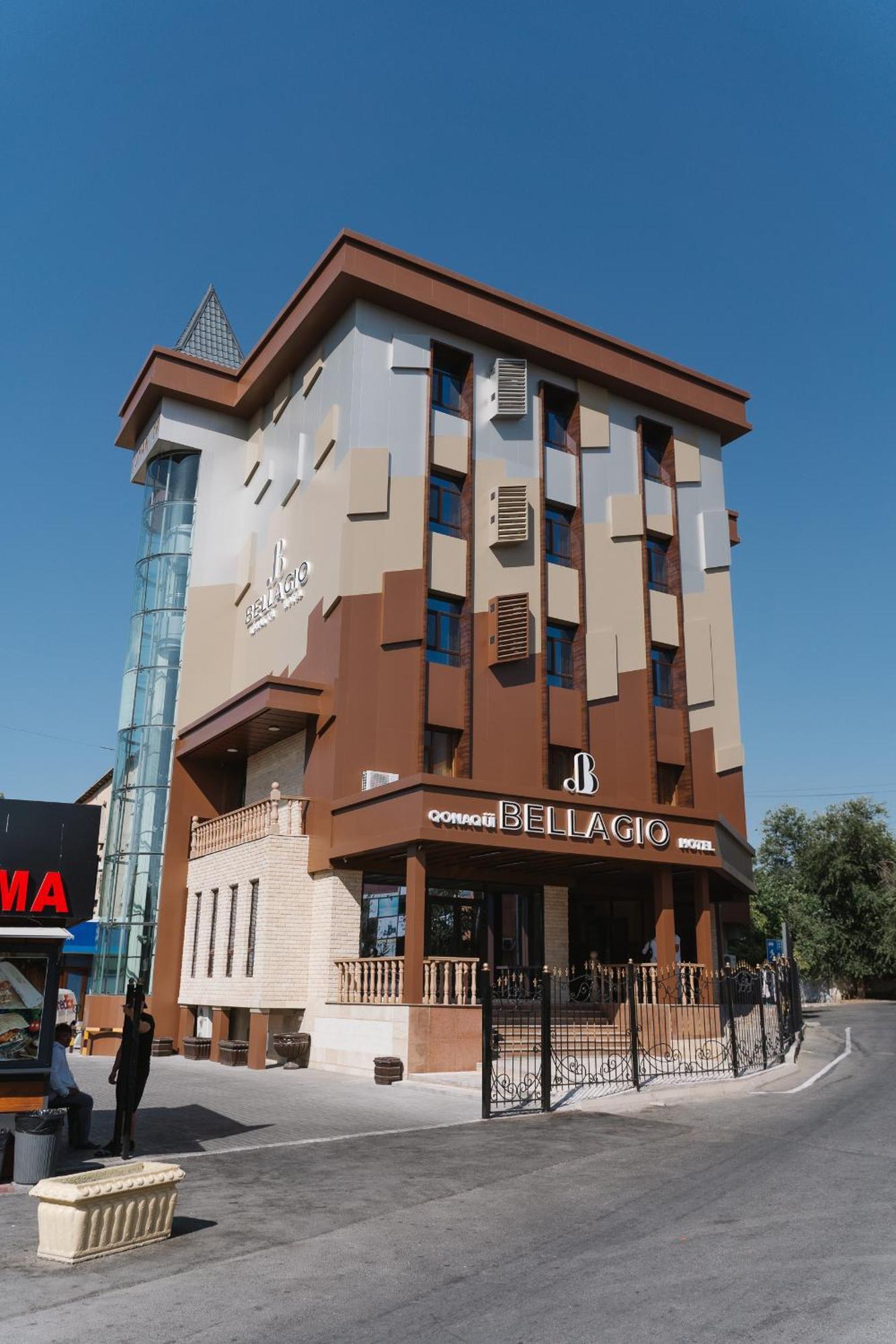 Hotel Bellagio Shymkent Exterior foto